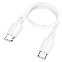 Заредете изображение във визуализатора на галерията – Borofone Cable BX93 Super Power - Type C to Type C - 60W 3A 0,25 metres white
