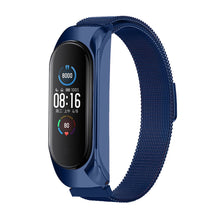 Заредете изображение във визуализатора на галерията – Replacement Metal Wristband Magnetic Bracelet Strap For Xiaomi Mi Band 6 / Mi Band 5 / Mi Band 4 / M - TopMag
