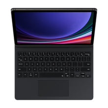 Заредете изображение във визуализатора на галерията – Samsung Galaxy Tab S9 Samsung Book Cover Keyboard Slim - Black

