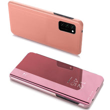 Заредете изображение във визуализатора на галерията – Clear View Case cover for Samsung Galaxy A32 4G pink - TopMag
