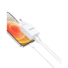 Заредете изображение във визуализатора на галерията – VEGER travel charger USB A + Type C QC3.0 PD 30W VLS302U white

