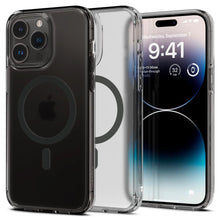Заредете изображение във визуализатора на галерията – Spigen ULTRA HYBRID MAG MAGSAFE IPHONE 14 PRO FROST BLACK
