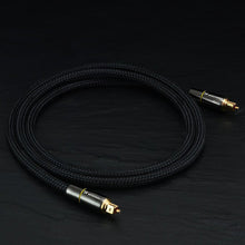 Заредете изображение във визуализатора на галерията – Wozinsky digital optical audio fiber cable Toslink SPDIF 1,5m black (WOPT-15) - TopMag
