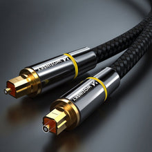 Заредете изображение във визуализатора на галерията – Wozinsky digital optical audio fiber cable Toslink SPDIF 3m black (WOPT-30) - TopMag
