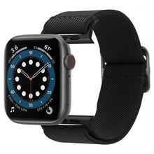 Заредете изображение във визуализатора на галерията – Spigen FIT LITE Apple Watch 4/5/6/7 / SE / 8 / Ultra (42/44/45/49 MM) BLACK - TopMag
