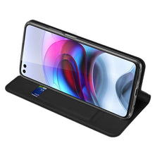 Заредете изображение във визуализатора на галерията – Dux Ducis Skin Pro Bookcase type case for Motorola Moto G100 / Edge S black - TopMag
