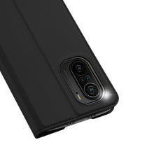 Заредете изображение във визуализатора на галерията – Dux Ducis Skin Pro Bookcase type case for Xiaomi Redmi K40 Pro+ / K40 Pro / K40 / Poco F3 black - TopMag
