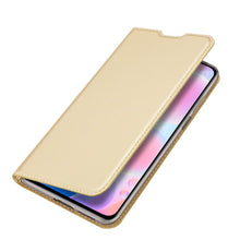 Заредете изображение във визуализатора на галерията – Dux Ducis Skin Pro Bookcase type case for Xiaomi Redmi K40 Pro+ / K40 Pro / K40 / Poco F3 golden - TopMag

