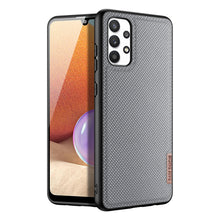 Заредете изображение във визуализатора на галерията – Dux Ducis Fino case covered with nylon material for Samsung Galaxy A32 4G gray - TopMag

