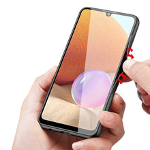 Заредете изображение във визуализатора на галерията – Dux Ducis Fino case covered with nylon material for Samsung Galaxy A32 4G gray - TopMag
