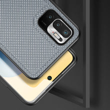 Заредете изображение във визуализатора на галерията – Dux Ducis Fino case covered with nylon material for Xiaomi Redmi Note 10 5G / POCO M3 PRO grau - TopMag
