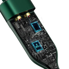Заредете изображение във визуализатора на галерията – Baseus Flash Series 2in1 USB Typ C - USB Typ C / Lightning fast charging cable Power Delivery Quick Charge 100 W 1,2 m green (CA1T2-F06) - TopMag
