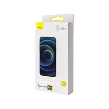 Заредете изображение във визуализатора на галерията – Baseus 2x 0,3 mm Full-glass Super porcelain crystal Tempered Glass For iPhone 12 Pro Max transparent (SGAPIPH67N-LI02) - TopMag
