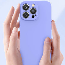 Заредете изображение във визуализатора на галерията – Silicone case for Xiaomi Redmi Note 11 Pro 5G / 11 Pro / 11E Pro silicone cover light purple
