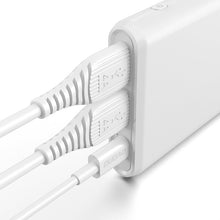 Заредете изображение във визуализатора на галерията – Dudao powerbank 10000mAh 18W Quick Charge Power Delivery 2x USB / 1x USB Type C black (K12PQ_B) - TopMag
