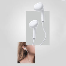 Заредете изображение във визуализатора на галерията – WK Design wired USB Type C earphones white (YA01 TypeC white) - TopMag
