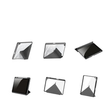 Заредете изображение във визуализатора на галерията – Dux Ducis Magi case for iPad 10.9'' 2022 (10 gen.) cover with stylus holder smart cover stand gray
