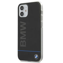 Заредете изображение във визуализатора на галерията – Etui BMW BMHCN61PCUBBK iPhone iPhone 11 6,1" / Xr czarny/black hardcase Signature Printed Logo - TopMag
