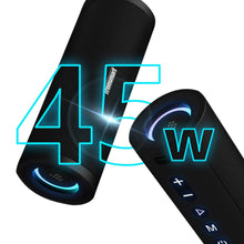 Заредете изображение във визуализатора на галерията – Tronsmart T6 Pro Portable Wireless Bluetooth 5.0 Speaker 45W LED Backlight Black (448105) - TopMag
