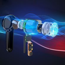 Заредете изображение във визуализатора на галерията – Tronsmart Apollo Air + TWS ANC Bluetooth 5.2 wireless earphones earbuds waterproof black (372359) - TopMag
