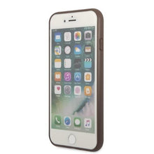 Заредете изображение във визуализатора на галерията – Guess GUHCI84GMGBR iPhone 7/8/SE 2020/2022 brown/brown hardcase 4G Big Metal Logo

