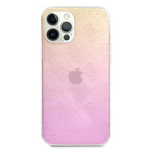 Заредете изображение във визуализатора на галерията – Guess GUHCP12M3D4GGPG iPhone 12/12 Pro 6,1" różowy pink 3D Raised 4G Gradient - TopMag
