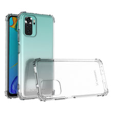 Заредете изображение във визуализатора на галерията – Wozinsky Anti Shock durable case with Military Grade Protection for Xiaomi Redmi Note 10 / Redmi Note 10S transparent - TopMag
