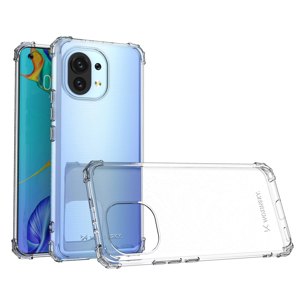 Wozinsky Anti Shock durable case with Military Grade Protection for Xiaomi Mi 11 transparent - TopMag