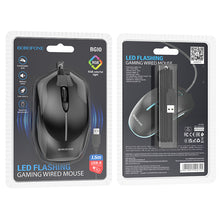 Заредете изображение във визуализатора на галерията – Borofone Computer mouse BG10 Soaring wired black
