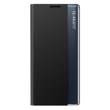 Заредете изображение във визуализатора на галерията – Sleep Case Bookcase Type Case with Smart Window for Xiaomi Redmi Note 10 / Redmi Note 10S black - TopMag
