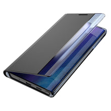 Заредете изображение във визуализатора на галерията – Sleep Case Bookcase Type Case with Smart Window for Xiaomi Redmi Note 10 Pro blue - TopMag

