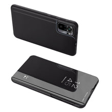 Заредете изображение във визуализатора на галерията – Clear View Case cover for Xiaomi Redmi Note 10 Pro black - TopMag
