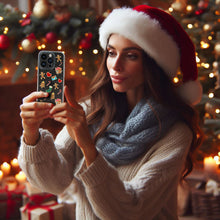 Заредете изображение във визуализатора на галерията – TEL PROTECT Christmas Case for Iphone 14 Design 2 Clear
