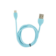 Заредете изображение във визуализатора на галерията – кабел usb remax for iPhone lightning 8-pin rc-050i cooperate blue - TopMag
