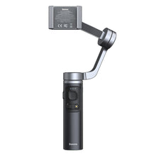 Заредете изображение във визуализатора на галерията – Baseus 3-Axis Smartphone Handheld Gimbal Stabilizer for photos and video recording iOS Android compatible Live Vlog YouTube TikTok streaming gray (SUYT-D0G) - TopMag
