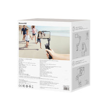 Заредете изображение във визуализатора на галерията – Baseus 3-Axis Smartphone Handheld Gimbal Stabilizer for photos and video recording iOS Android compatible Live Vlog YouTube TikTok streaming gray (SUYT-D0G) - TopMag
