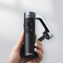 Заредете изображение във визуализатора на галерията – Baseus 3-Axis Smartphone Handheld Gimbal Stabilizer for photos and video recording iOS Android compatible Live Vlog YouTube TikTok streaming gray (SUYT-D0G) - TopMag
