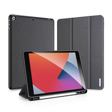 Заредете изображение във визуализатора на галерията – DUX DUCIS Domo Tablet Cover with Multi-angle Stand and Smart Sleep Function for iPad 10.2 2021 / iPad 10.2'' 2020 / iPad 10.2'' 2019 black - TopMag
