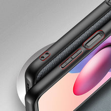 Заредете изображение във визуализатора на галерията – Dux Ducis Fino case covered with nylon material for Xiaomi Redmi Note 10 / Redmi Note 10S gray - TopMag
