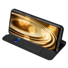 Заредете изображение във визуализатора на галерията – Dux Ducis Skin Pro Bookcase type case for Realme 8 Pro / Realme 8 black - TopMag
