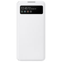 Заредете изображение във визуализатора на галерията – Samsung Smart S View Cover with Intelligent Display and for Samsung Galaxy A42 5G white (EF-EA426PWEGEW) - TopMag
