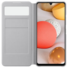 Заредете изображение във визуализатора на галерията – Samsung Smart S View Cover with Intelligent Display and for Samsung Galaxy A42 5G white (EF-EA426PWEGEW) - TopMag
