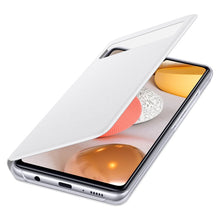 Заредете изображение във визуализатора на галерията – Samsung Smart S View Cover with Intelligent Display and for Samsung Galaxy A42 5G white (EF-EA426PWEGEW) - TopMag
