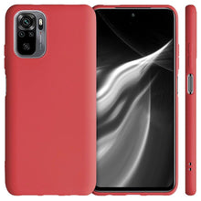 Заредете изображение във визуализатора на галерията – Silicone Case Soft Flexible Rubber Cover for Xiaomi Redmi Note 10 / Redmi Note 10S red - TopMag
