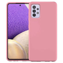 Заредете изображение във визуализатора на галерията – Silicone Case Soft Flexible Rubber Cover for Samsung Galaxy A32 4G pink - TopMag
