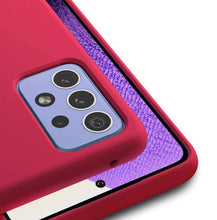 Заредете изображение във визуализатора на галерията – Silicone Case Soft Flexible Rubber Cover for Samsung Galaxy A32 4G pink - TopMag
