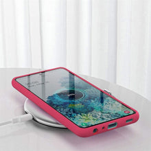 Заредете изображение във визуализатора на галерията – Silicone Case Soft Flexible Rubber Cover for Samsung Galaxy A32 4G pink - TopMag
