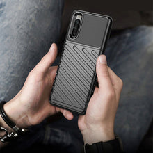 Заредете изображение във визуализатора на галерията – Thunder Case Flexible Tough Rugged Cover TPU Case for Sony Xperia 10 III black - TopMag
