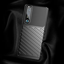 Заредете изображение във визуализатора на галерията – Thunder Case Flexible Tough Rugged Cover TPU Case for Sony Xperia 1 III black - TopMag
