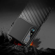 Заредете изображение във визуализатора на галерията – Thunder Case Flexible Tough Rugged Cover TPU Case for Sony Xperia 1 III black - TopMag
